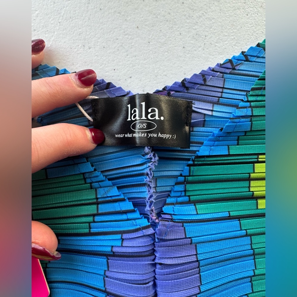 Dressed in La La Colorful Rainbow Maxi Dress - Picture 5 of 5